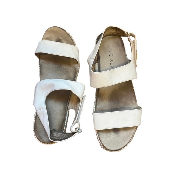 White Wedge Sandals - Picture 4 of 4